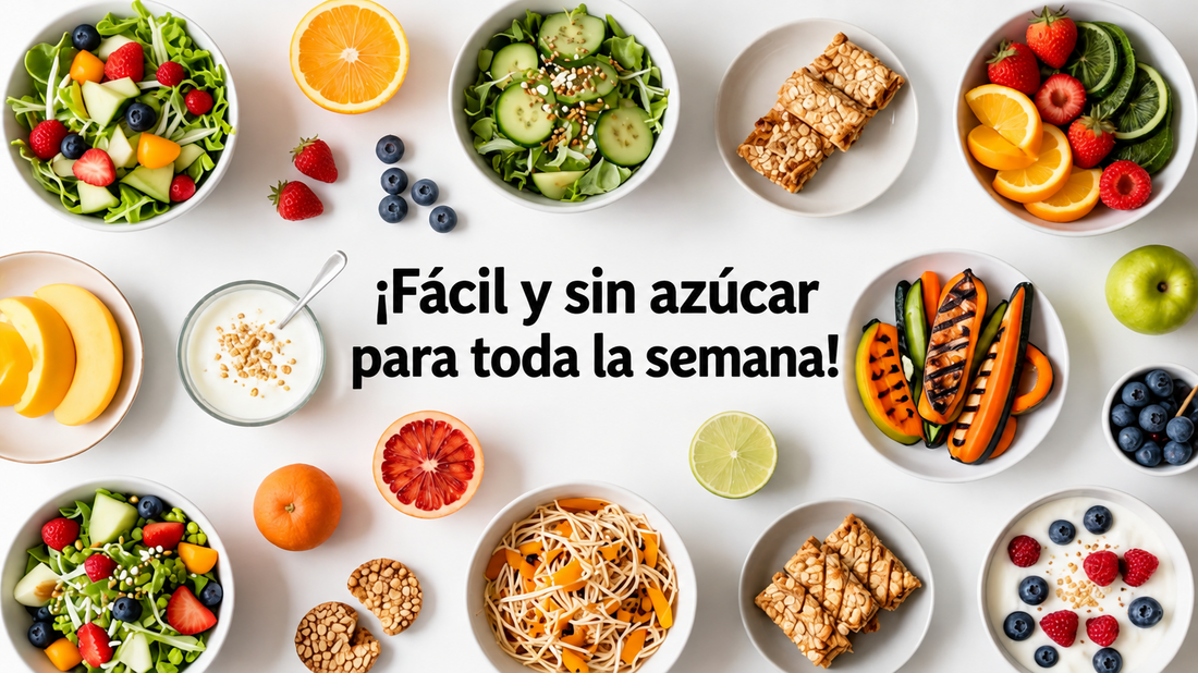 30 recetas sin azúcar fáciles y variadas para toda la semana